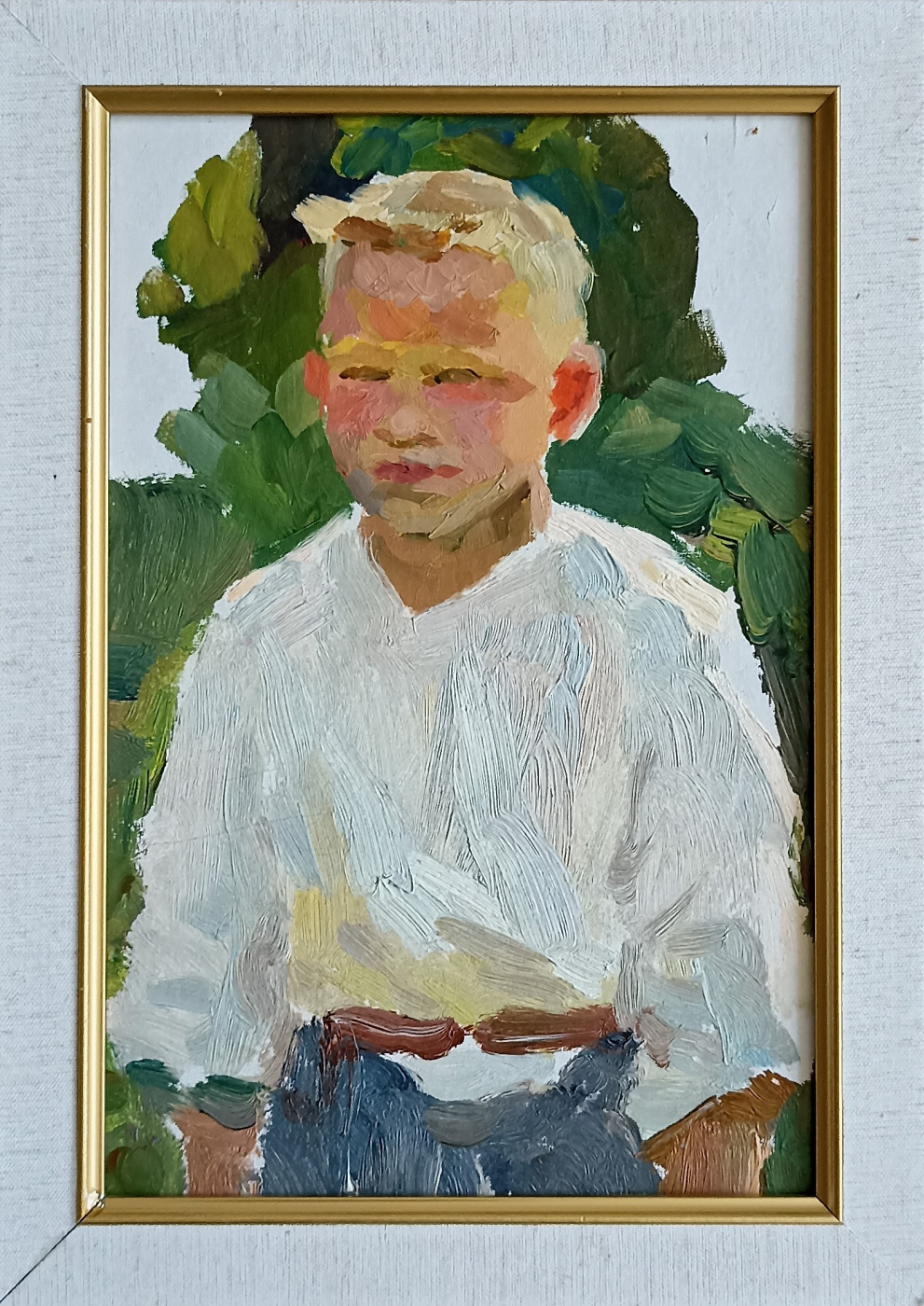 Orest Georgievich Betekhtin. Study of a boy