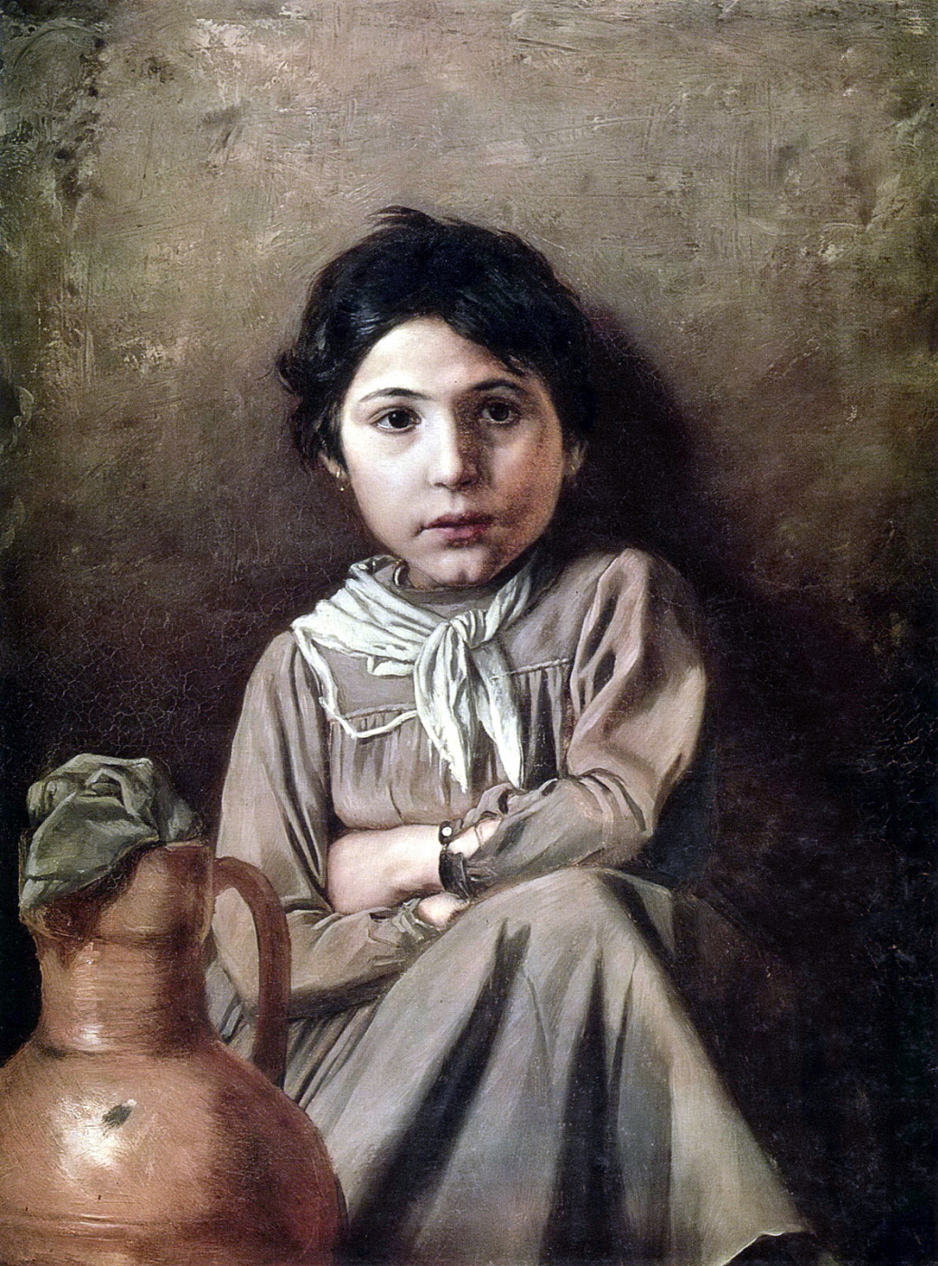Vasily Grigorievich Perov. Girl with a jug