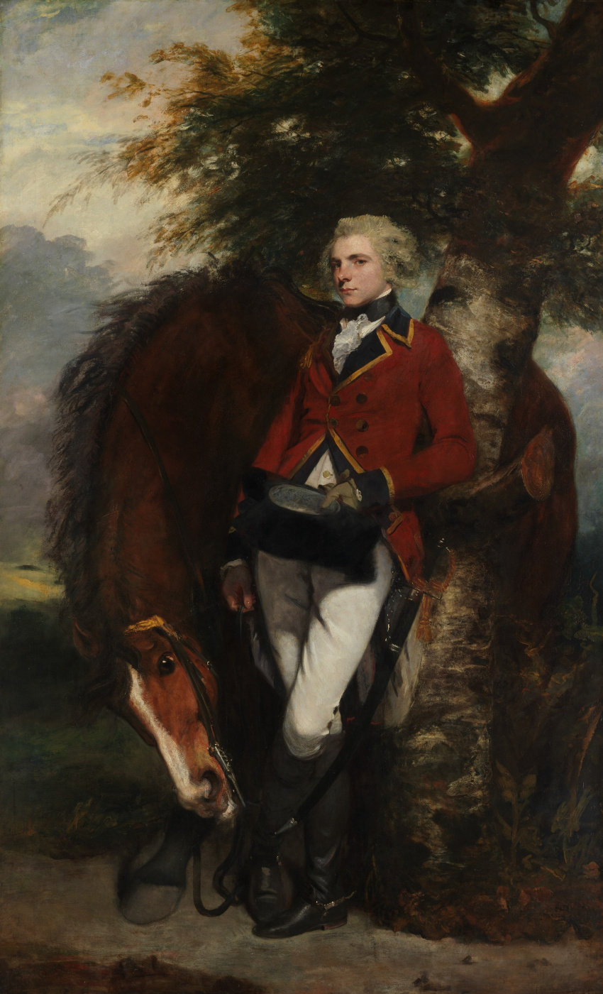 Joshua Reynolds. Portrait of Colonel George C. G. Kausmeyker