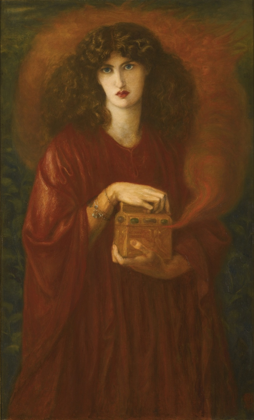 Dante Gabriel Rossetti. Pandora