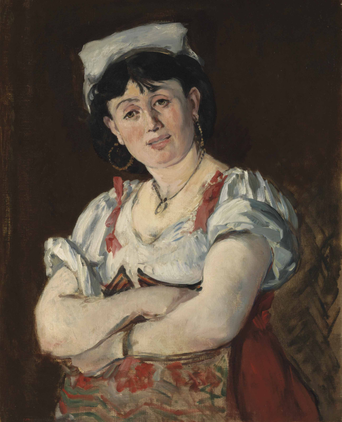 Edouard Manet. Italian Woman (Agostina Segatori)