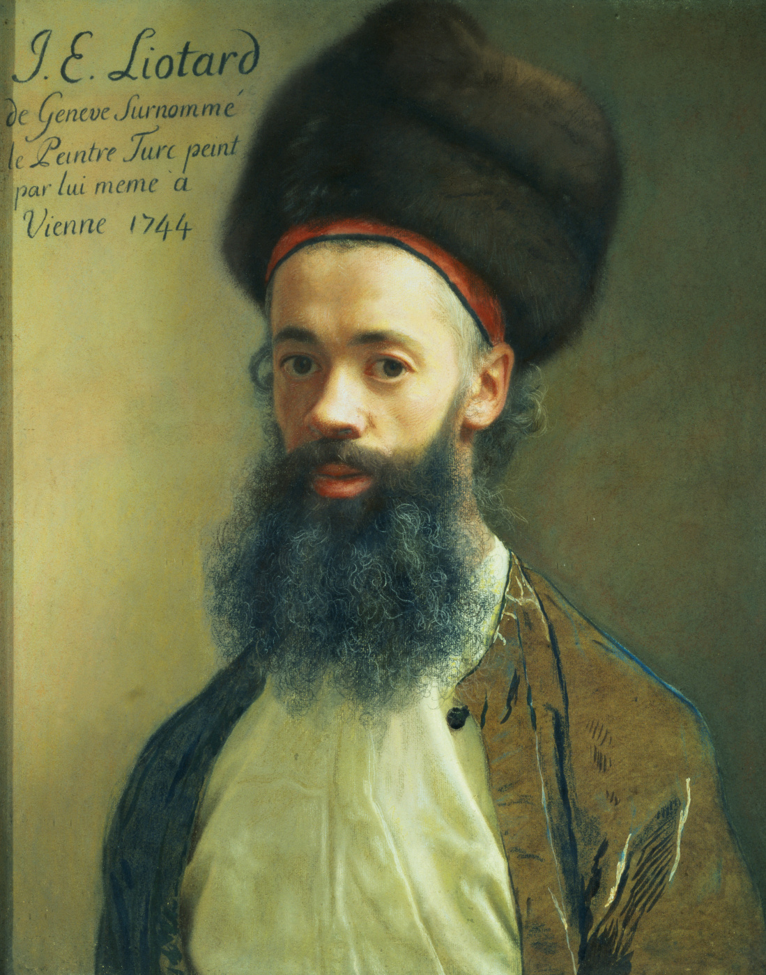 Jean-Etienne Liotard. Self-portrait