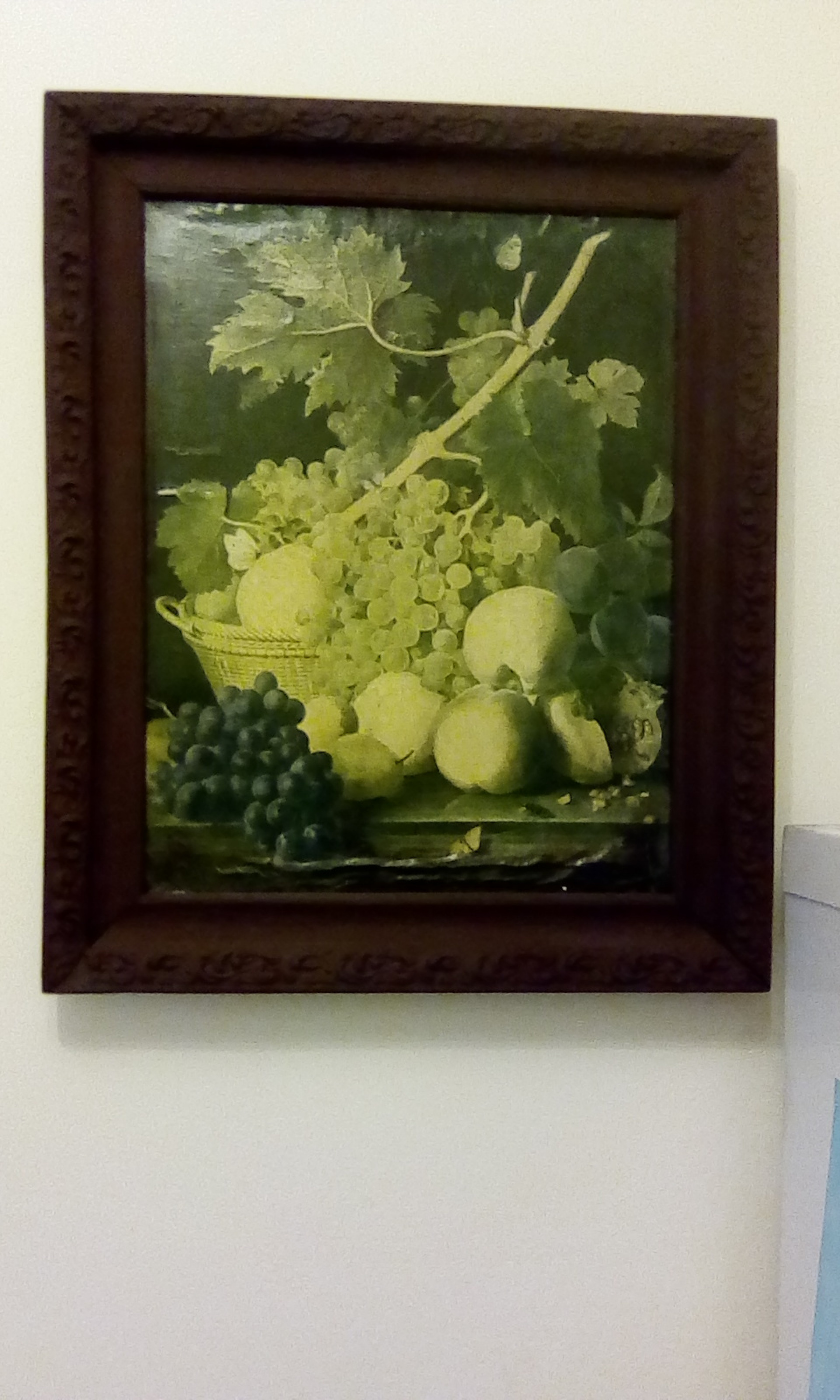 Жан Франсуа ван Даль - Корзина с фруктами, XVII, 5×6 см: Описание  произведения | Артхив
