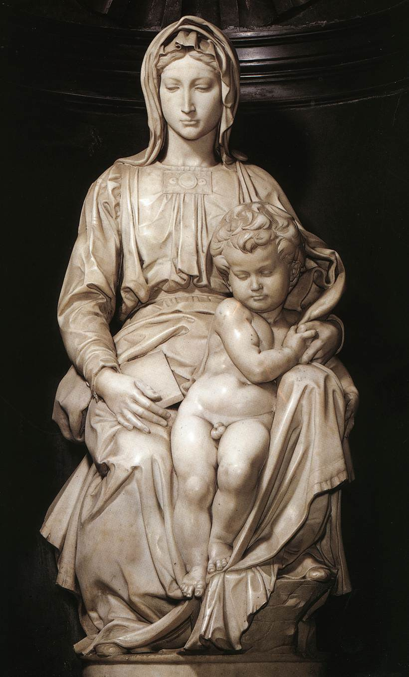Michelangelo Buonarroti. Madonna Of Bruges