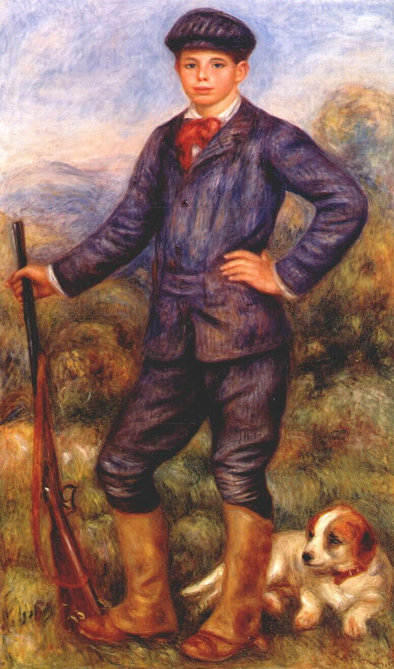 Pierre-Auguste Renoir. Jean as a Huntsman