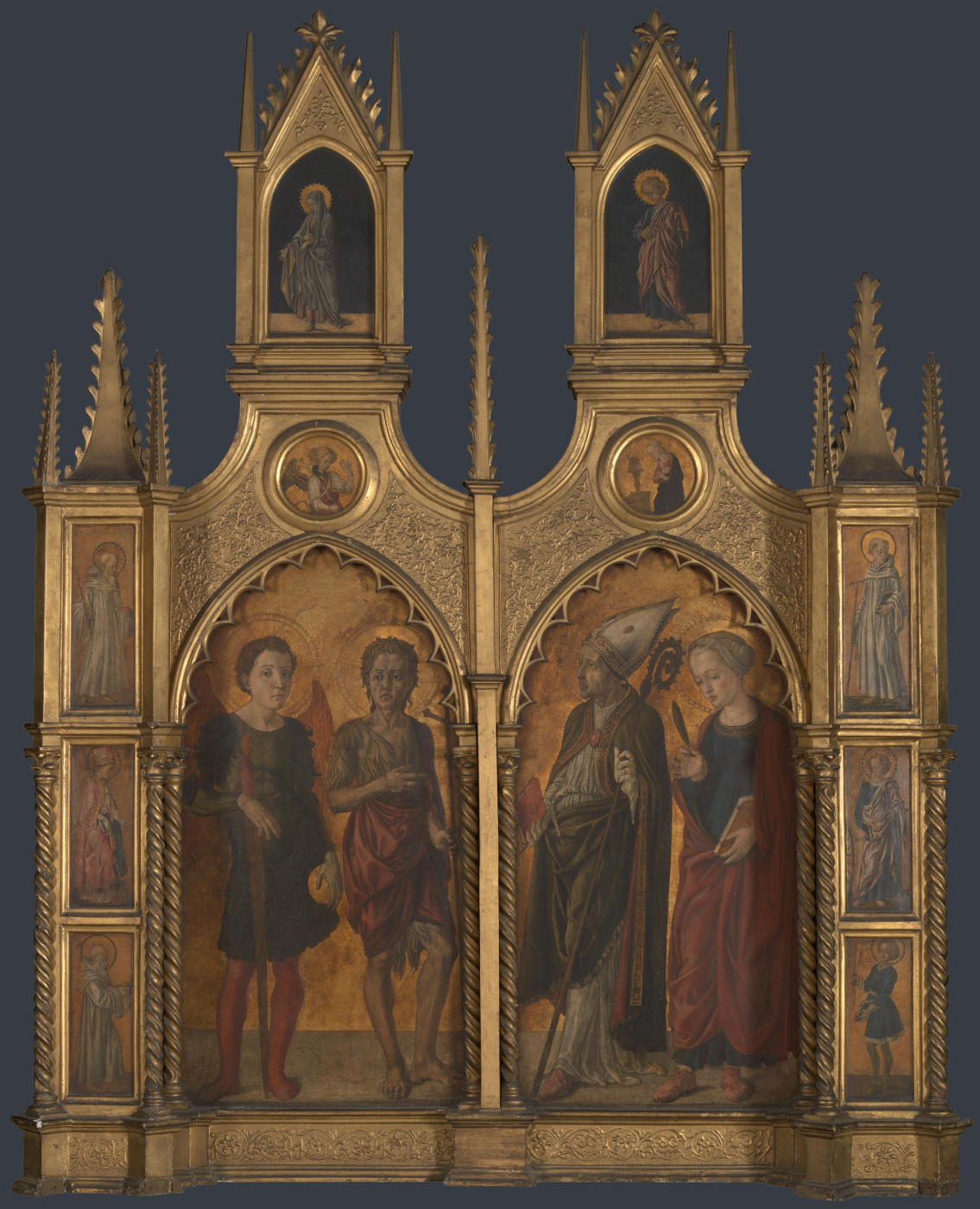 Di Antonio (Master of of Pathavecchio) Jacopo. The altar