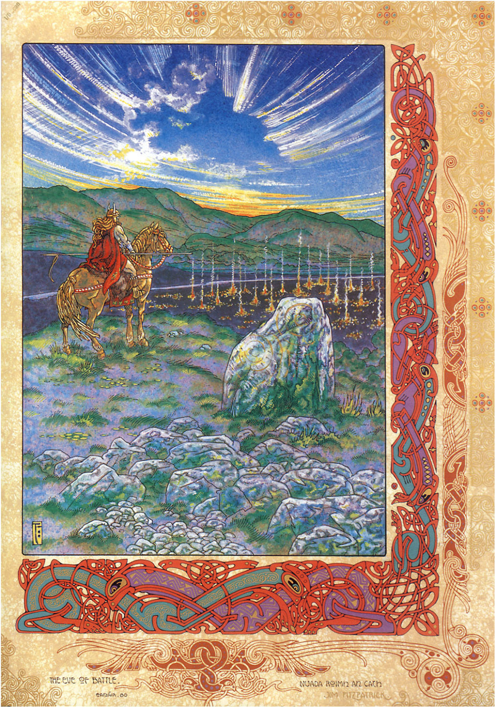Jim Fitzpatrick. On the eve of battle