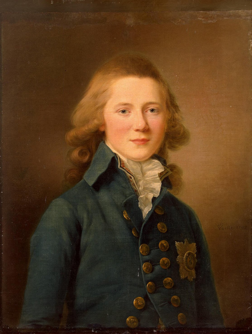 Jean Louis Veil. Portrait of Grand Duke Alexander Pavlovich
