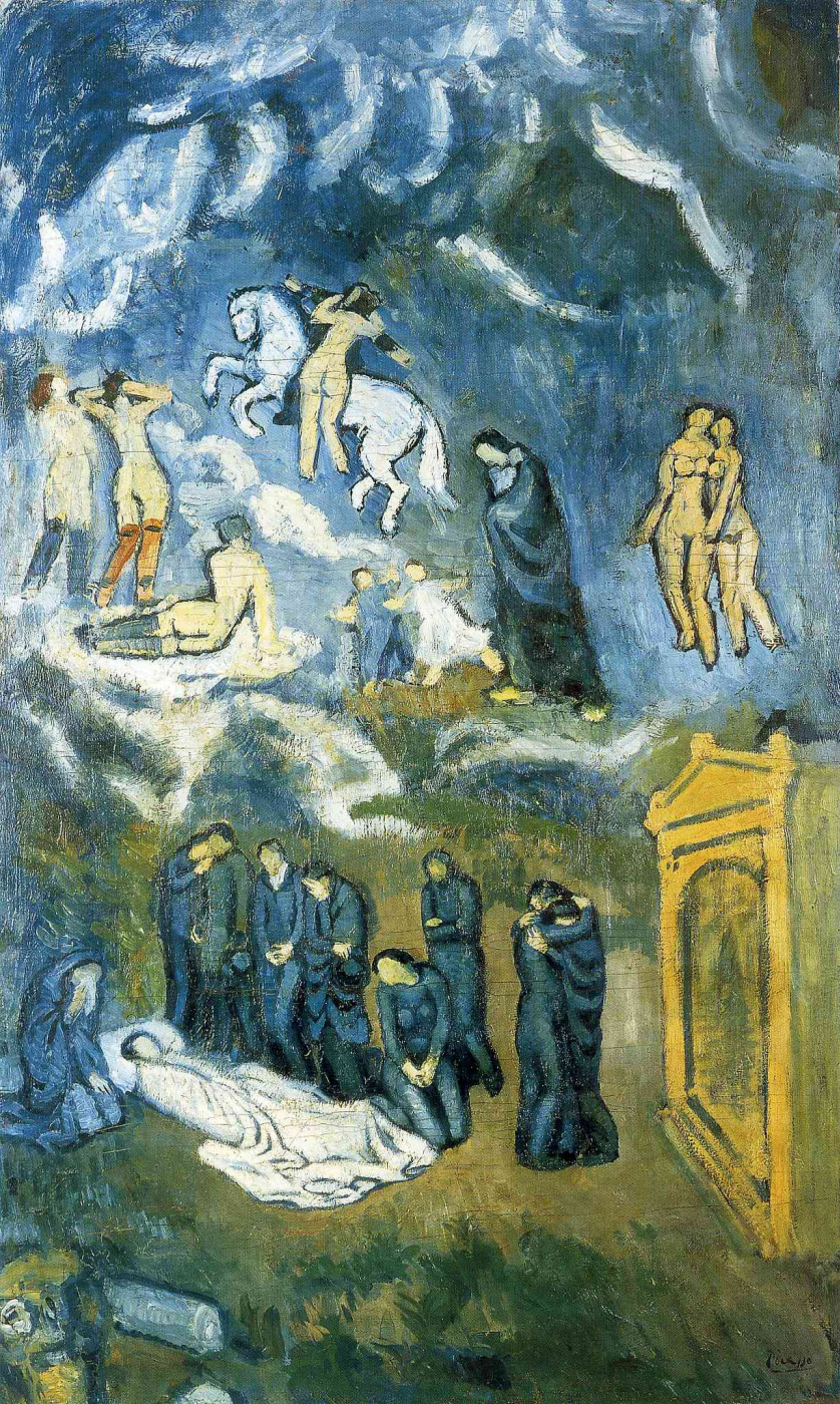 Pablo Picasso. The Funeral Of Casagemas