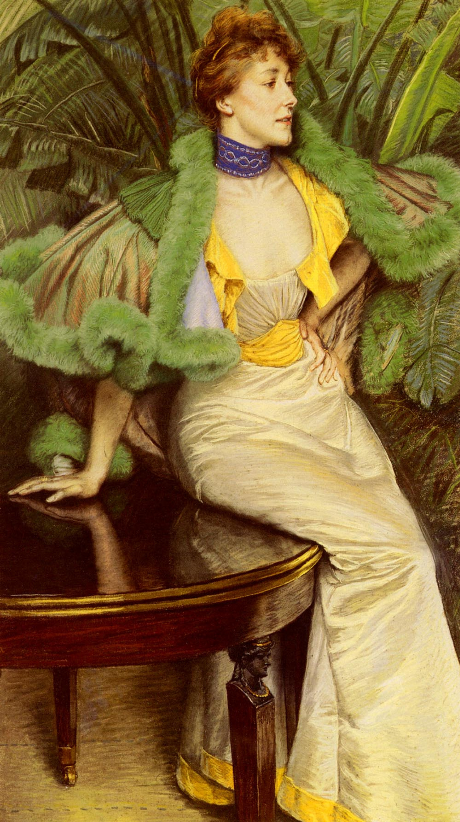 James Tissot The Princess Of Broglie Description of the artwork