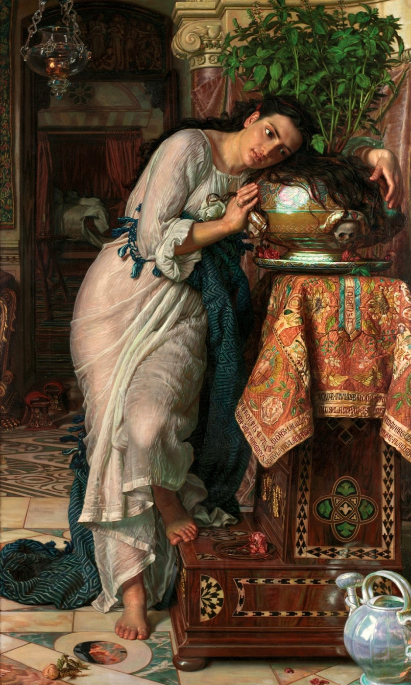 William Holman Hunt. Isabella and the pot of Basil II