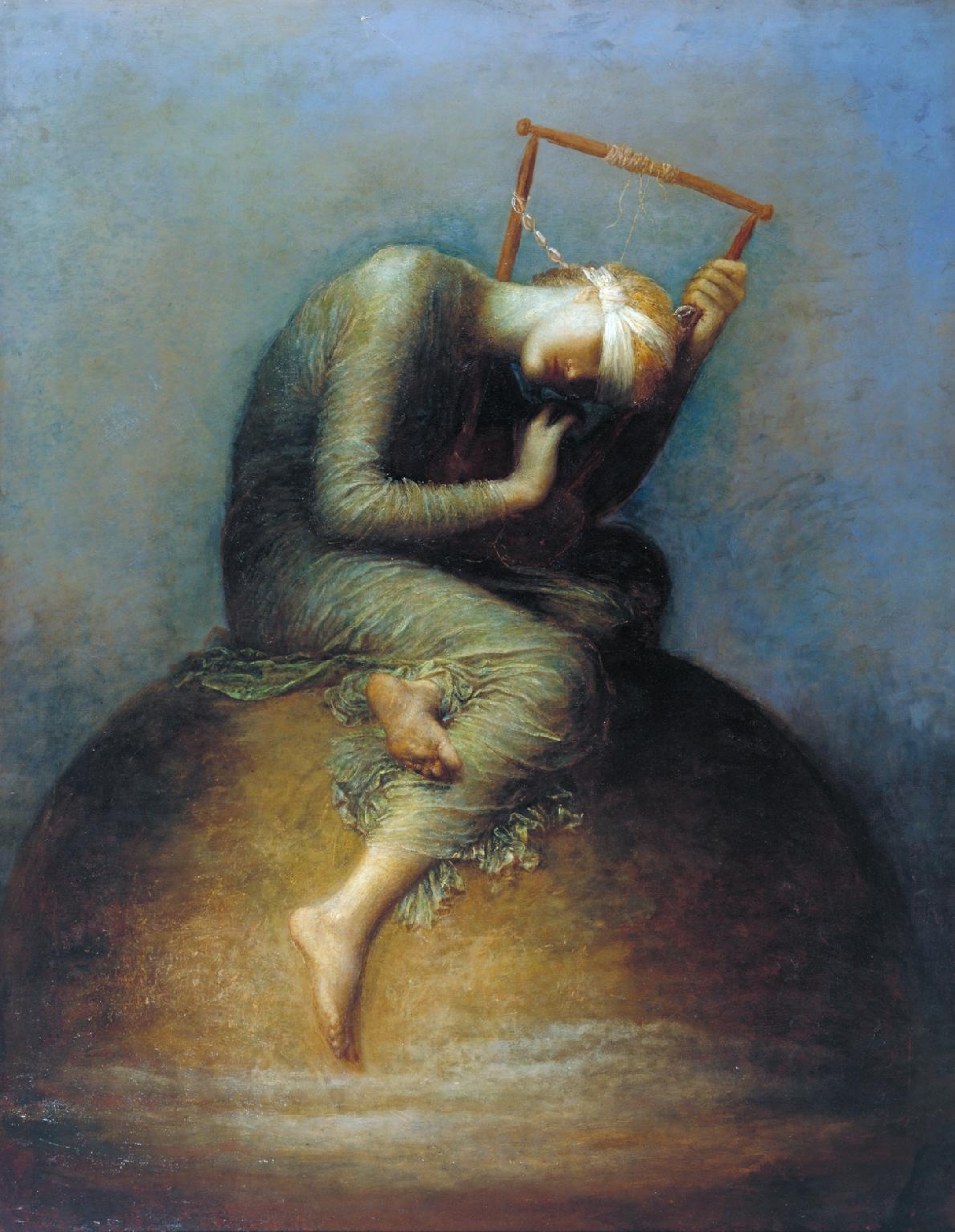 Hope, 1886, 12×142 cm by George Frederick Watts: History, Analysis & Facts  | Arthive