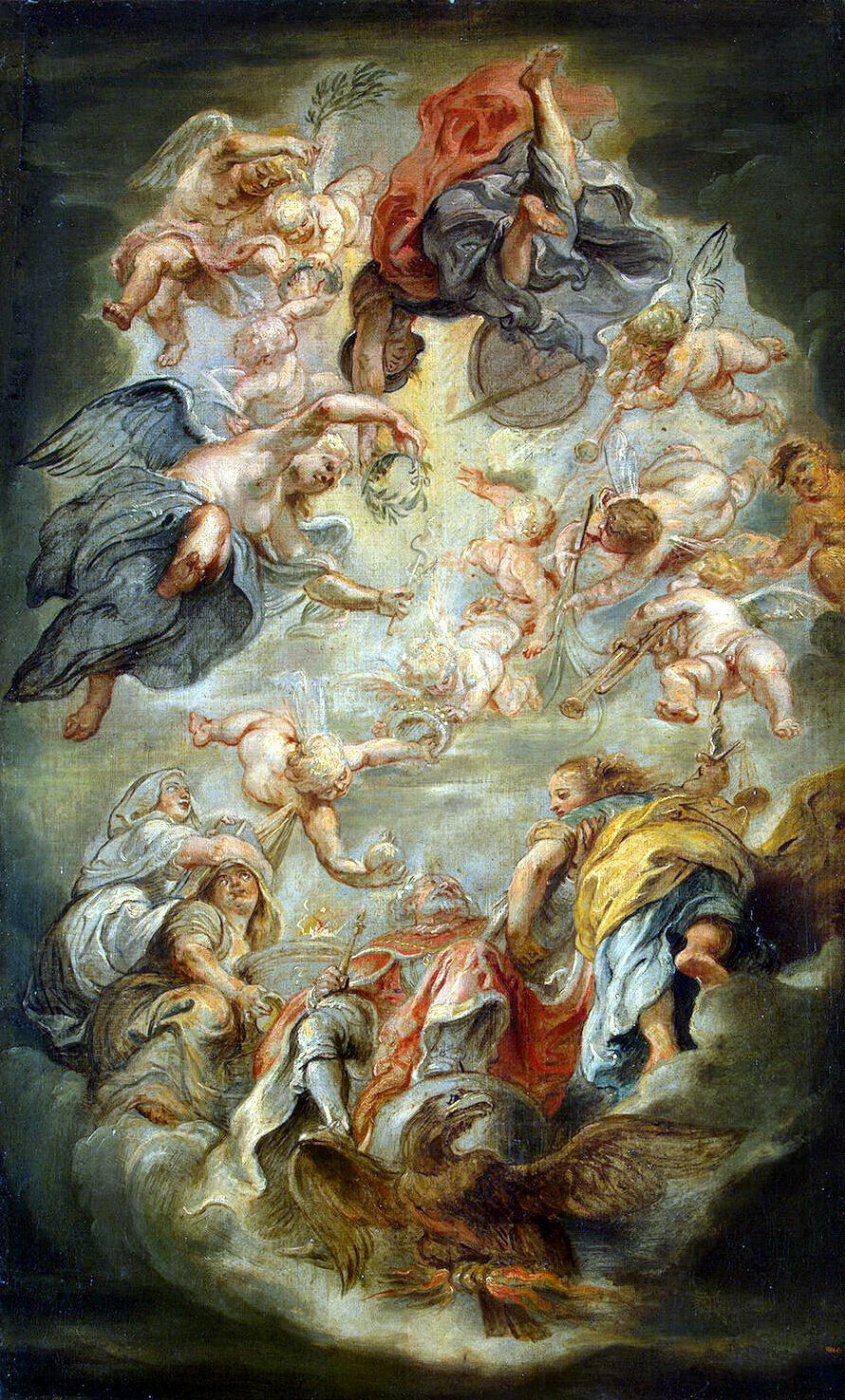 Peter Paul Rubens. The Apotheosis Of James I