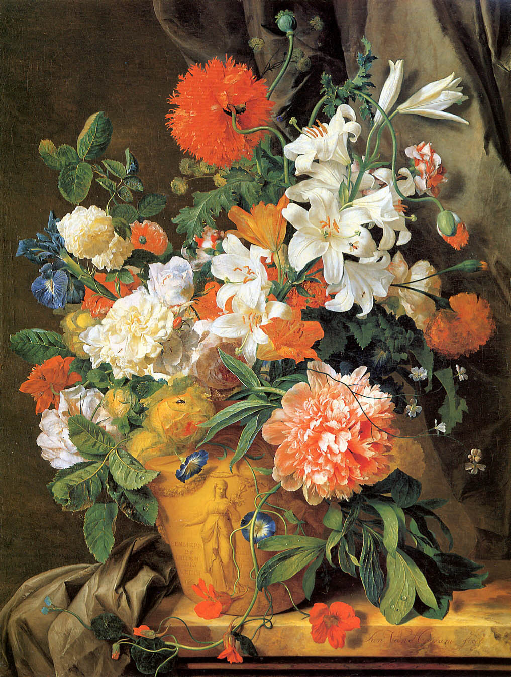 Jan van Huysum. Floral still life