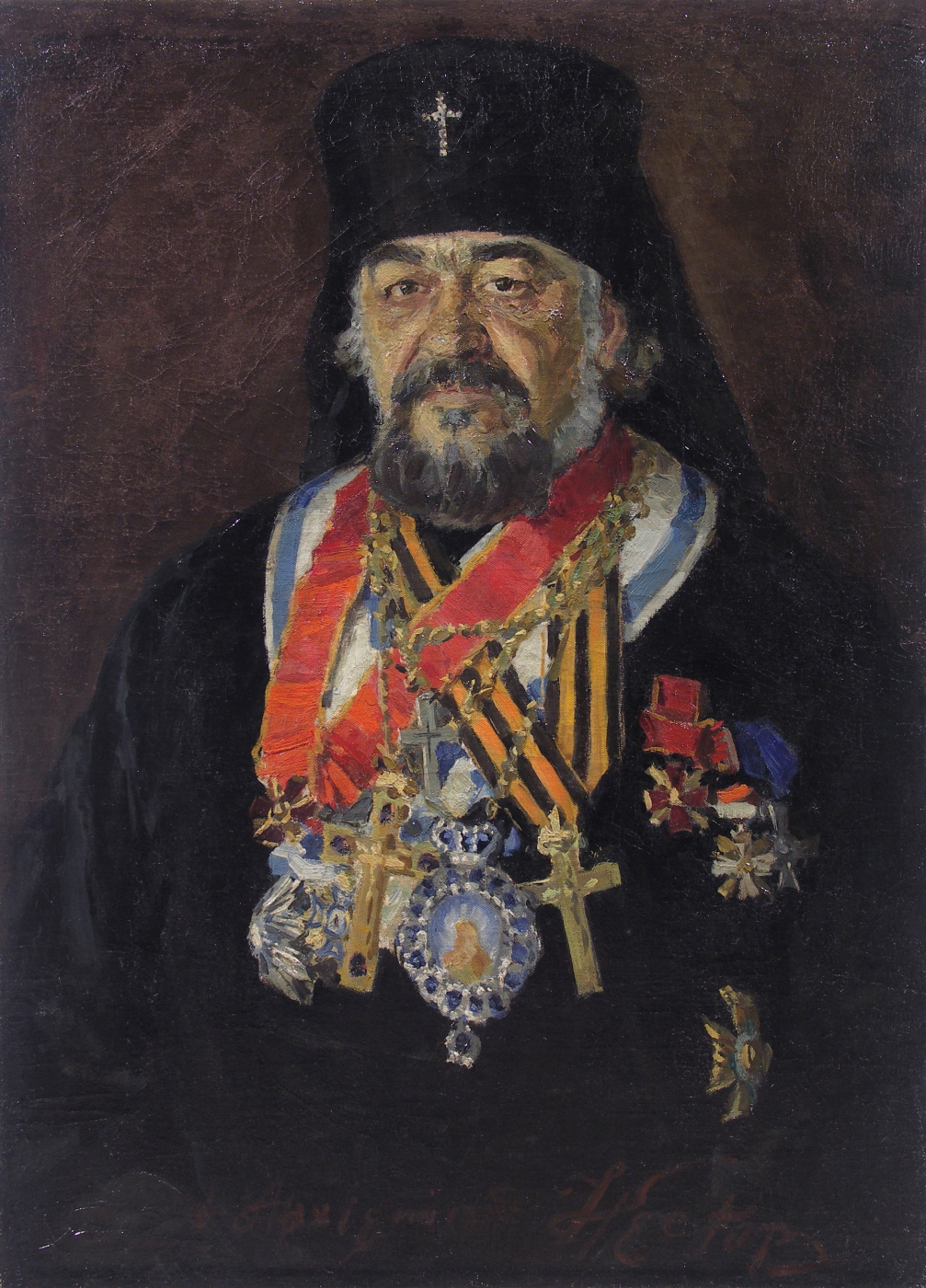 Boris Fedorovich Fedorov. Metropolitan Nestor, Archbishop of Kamchatka and Petropavlovsk, Harbin (China), September 1945