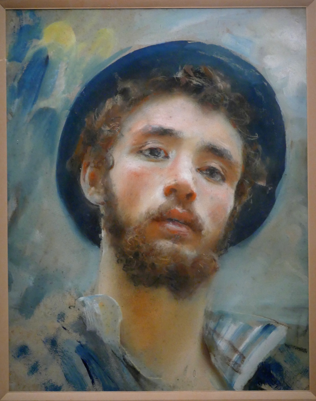 Francesco Paolo Michetti. Self-portrait at around 26 years old