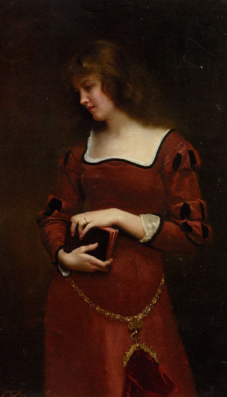 Gustave Jean Jacquet. Pensive thoughts