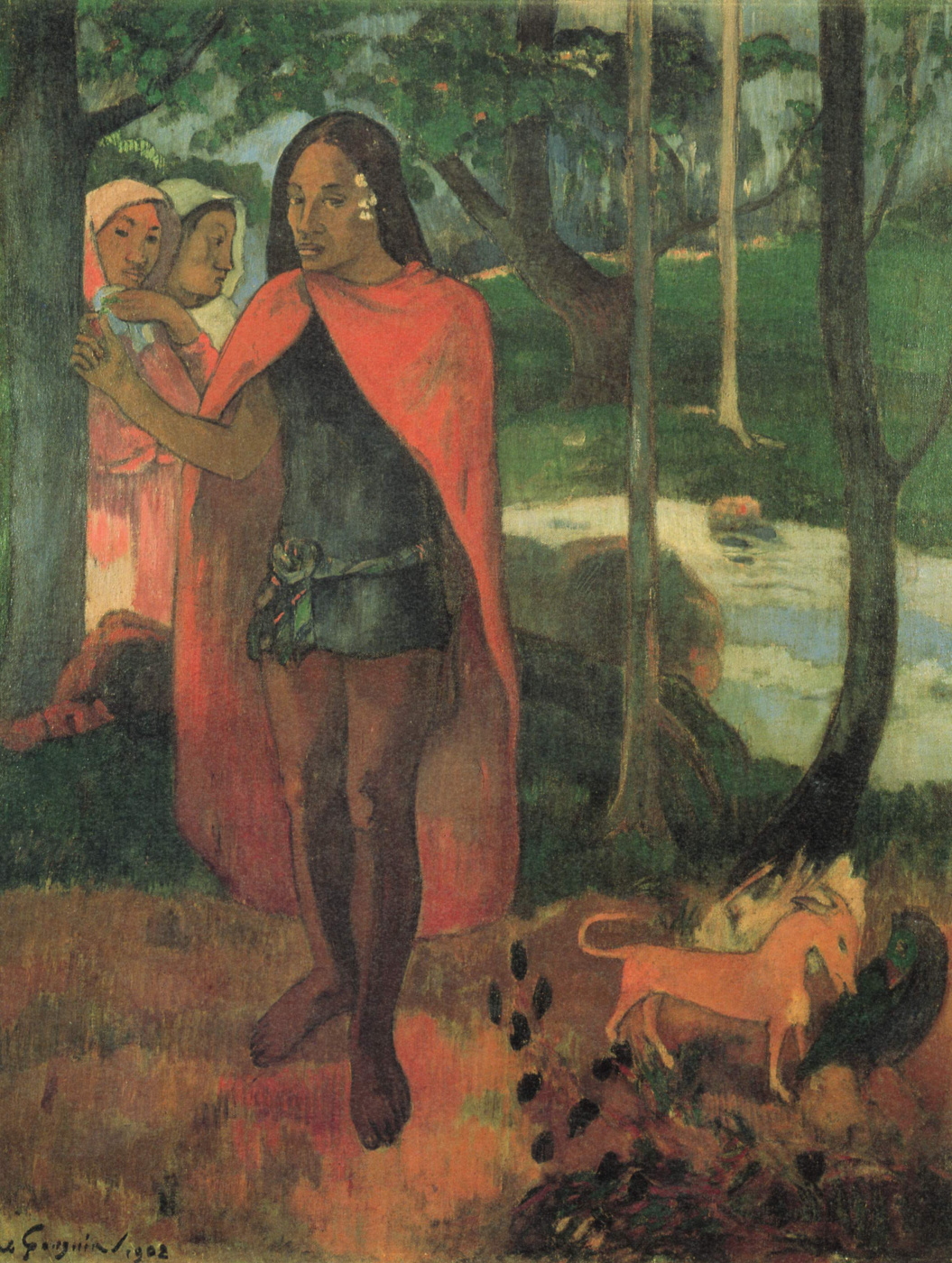 Paul Gauguin. With the sorcerer of Hiva OA