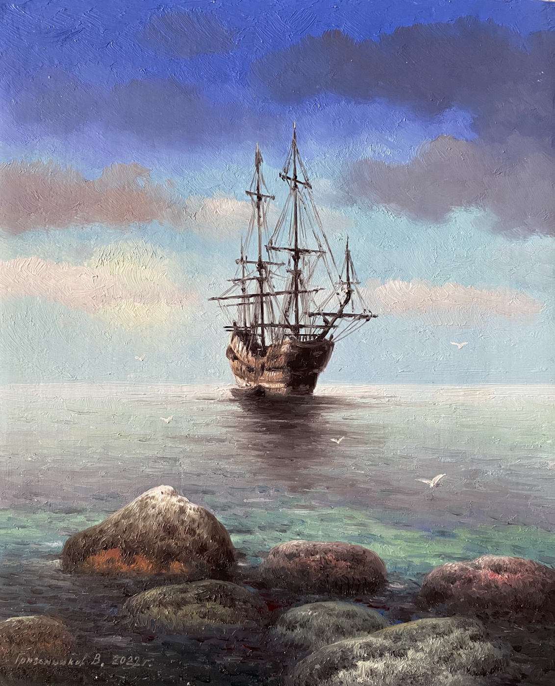 Vasily Ivanovich Gribennikov. The Silence of the Sea