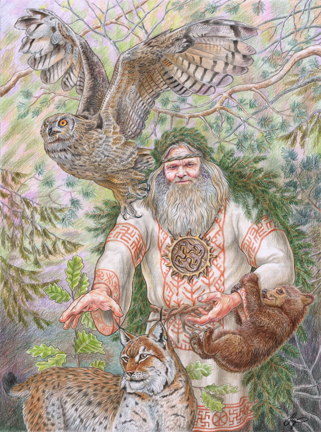 Anton Valerievich Shkurko. "Svyatobor, keeper of the Slavic forests"