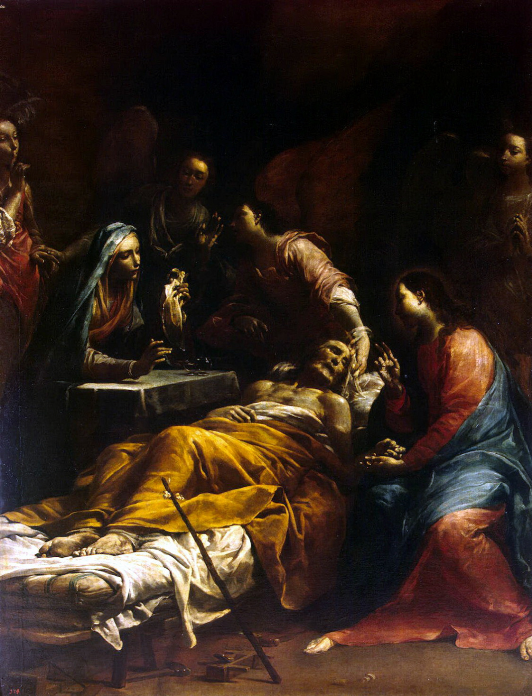 Giuseppe Maria Crespi. The Death Of St. Joseph