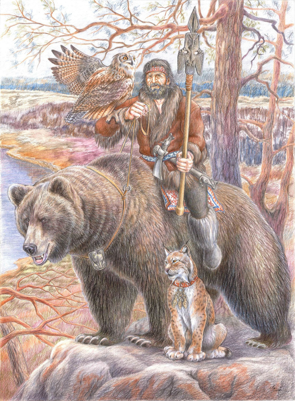 Anton Valerievich Shkurko. "Guardians of the Forests of the Urals"