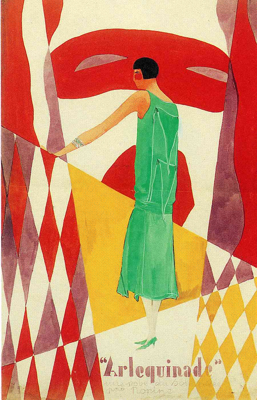 René Magritte. Promotional poster for the fashion house Norine