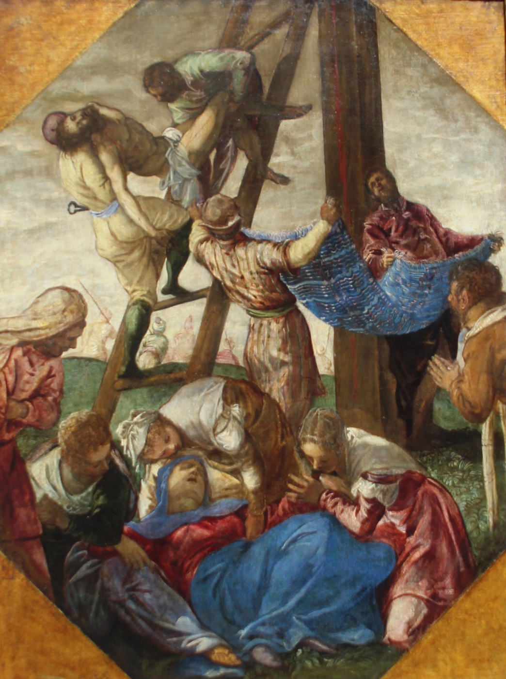 Jacopo (Robusti) Tintoretto. Descent from the Cross