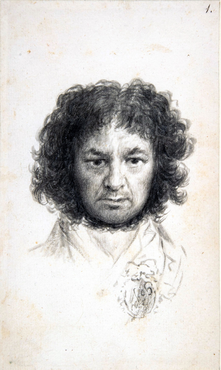Francisco Goya. Self-portrait