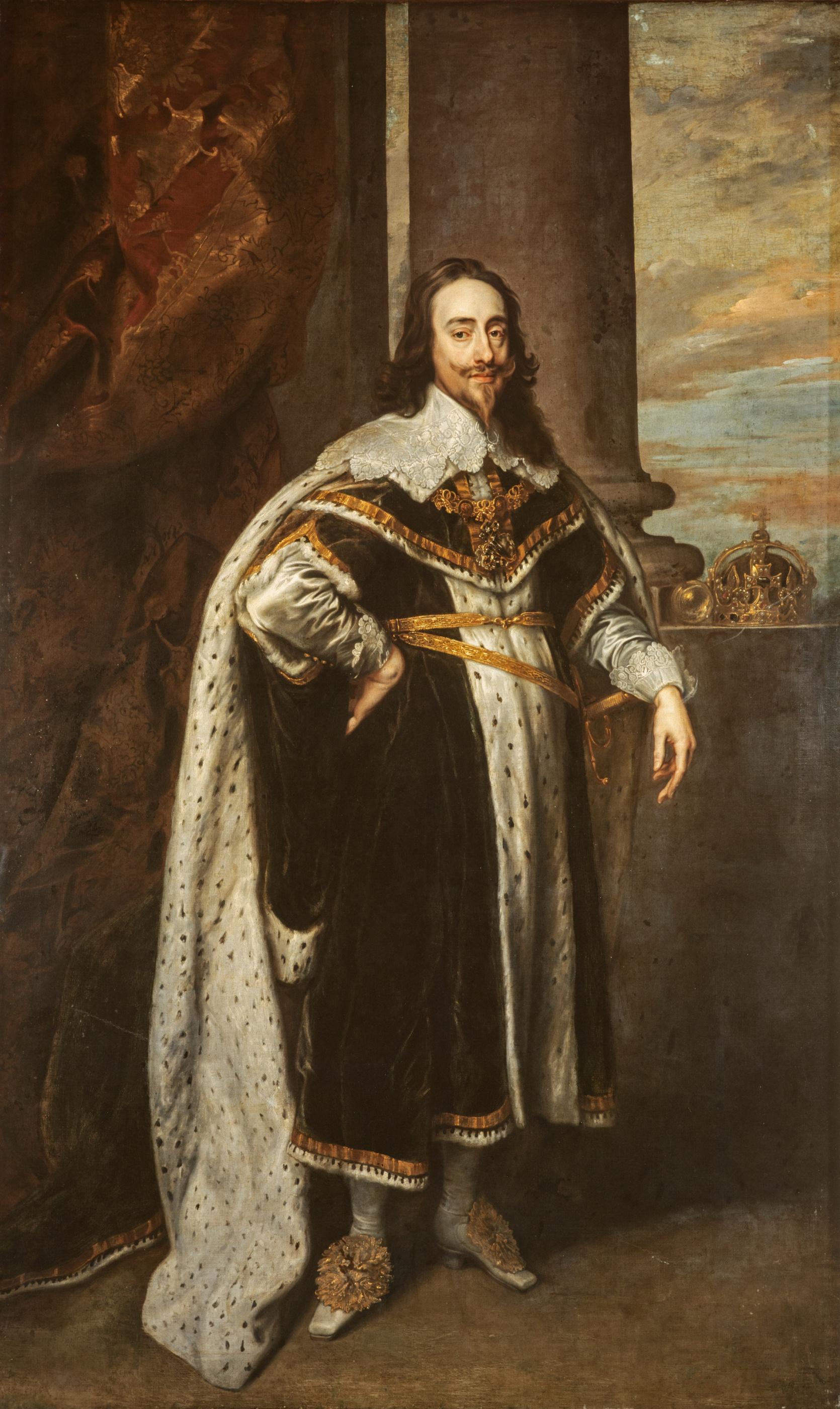 Антонис ван Дейк - Карл I, король Англии, 1636, 151×248 см: Описание  произведения | Артхив