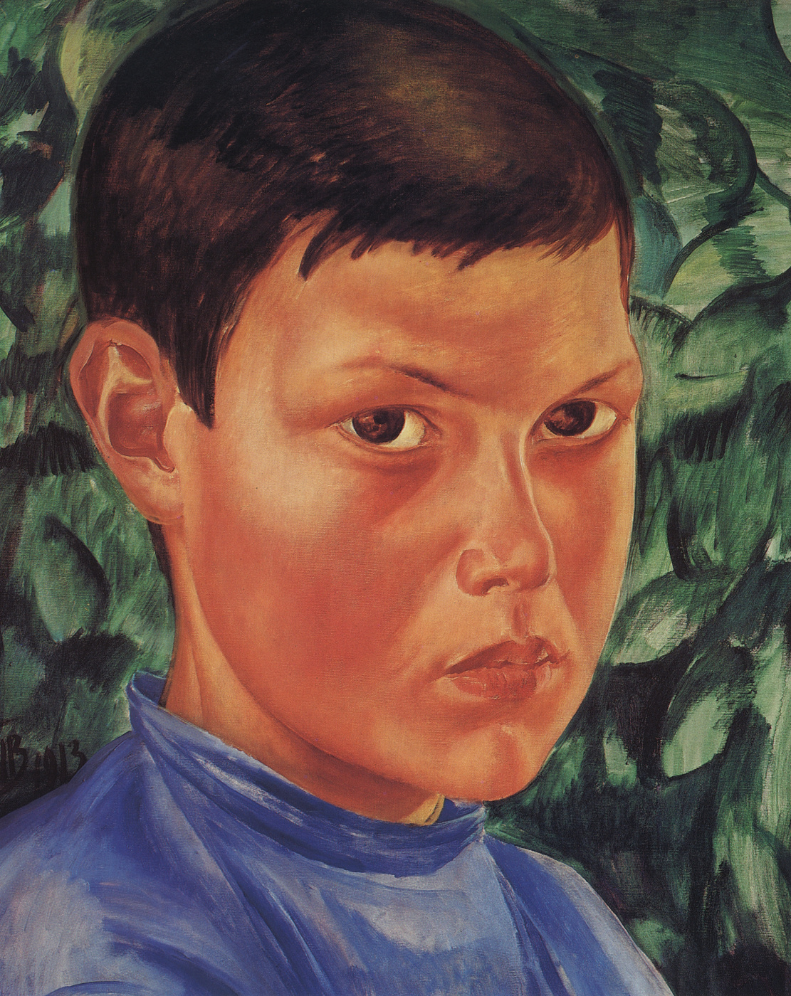 Kuzma Sergeevich Petrov-Vodkin. Portrait of a boy