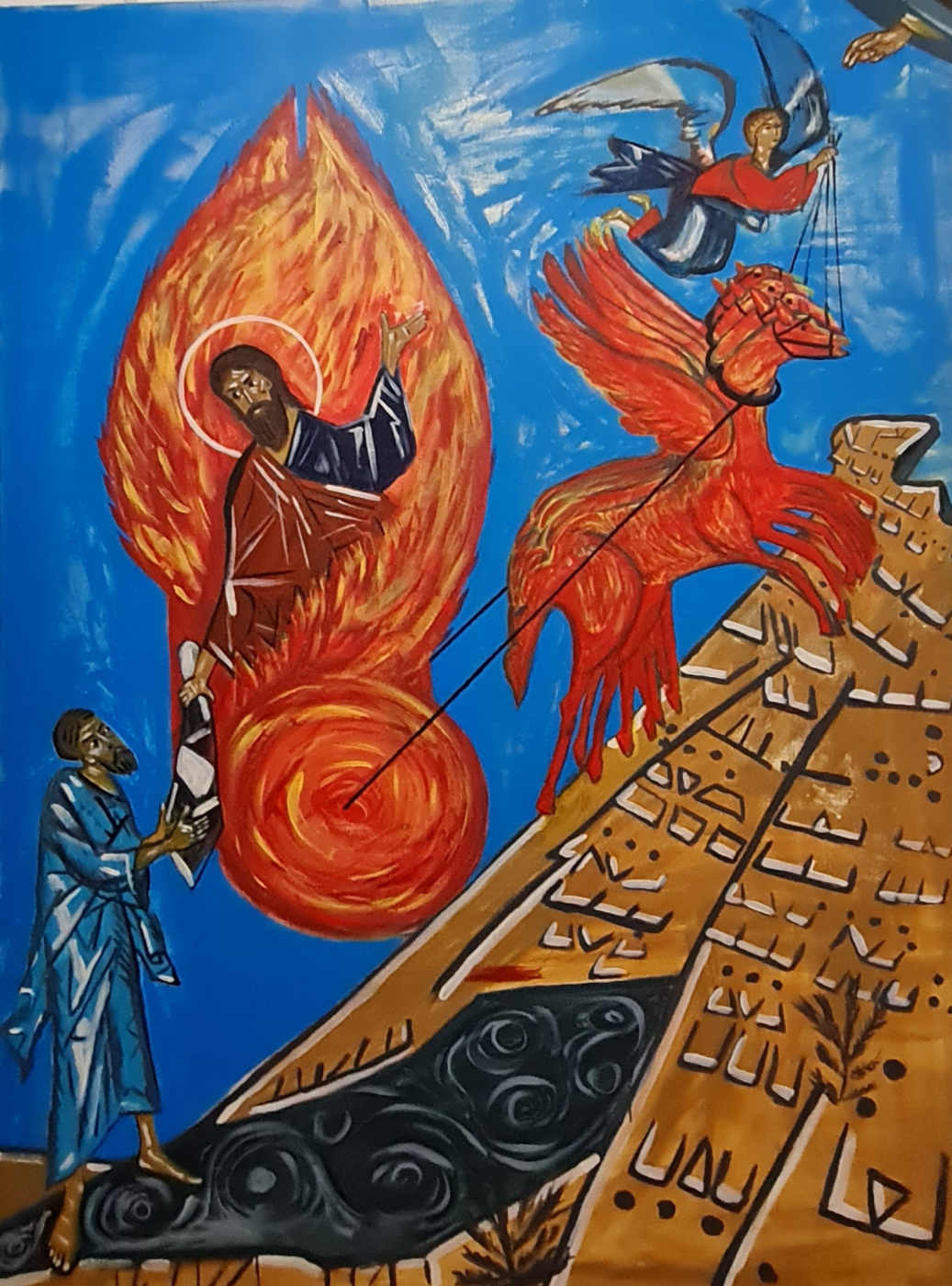 Andrey Viktorovich Kartashev. The Fiery Ascent of Elijah the Prophet