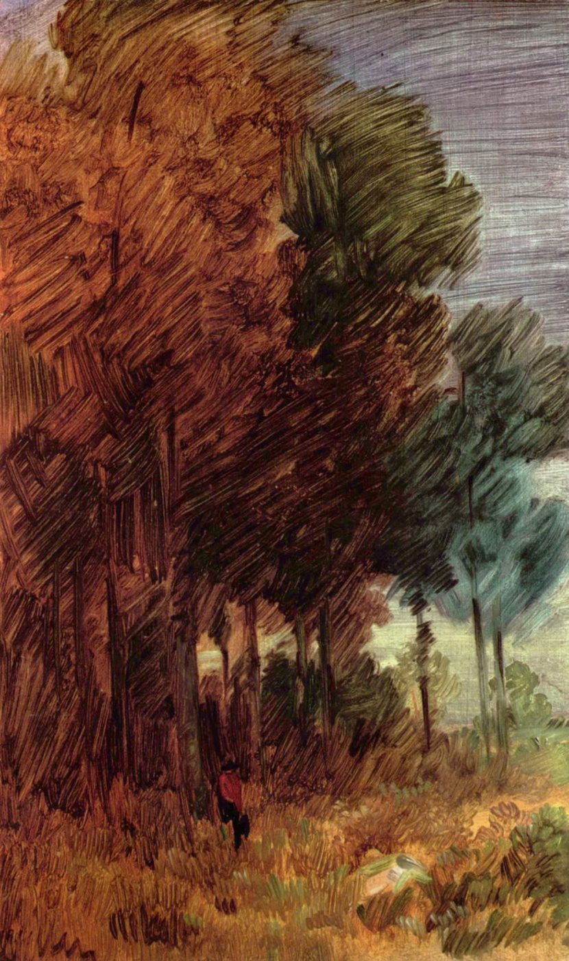 Wilhelm Bush. Autumn forest