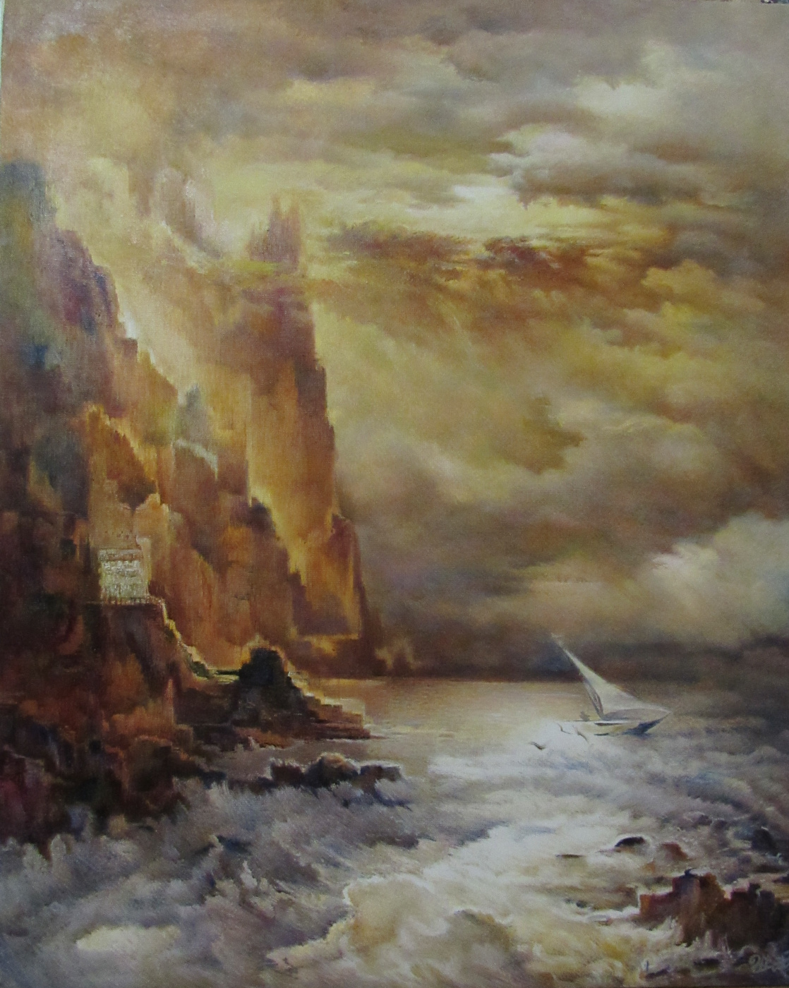 Nikolay Vladimirovich Zhatov. Golden Cliff