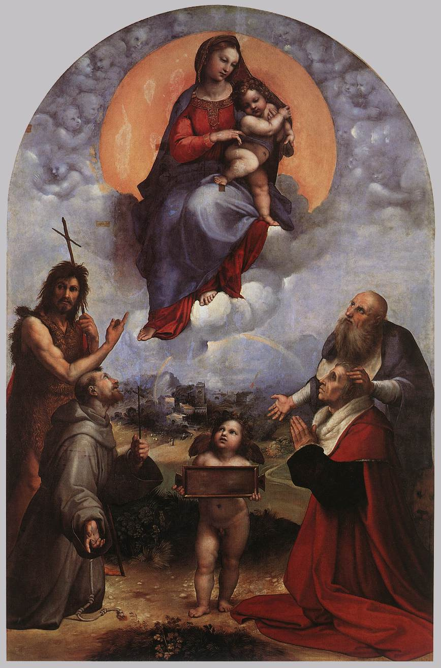 Raphael Sanzio. The Madonna Of Foligno