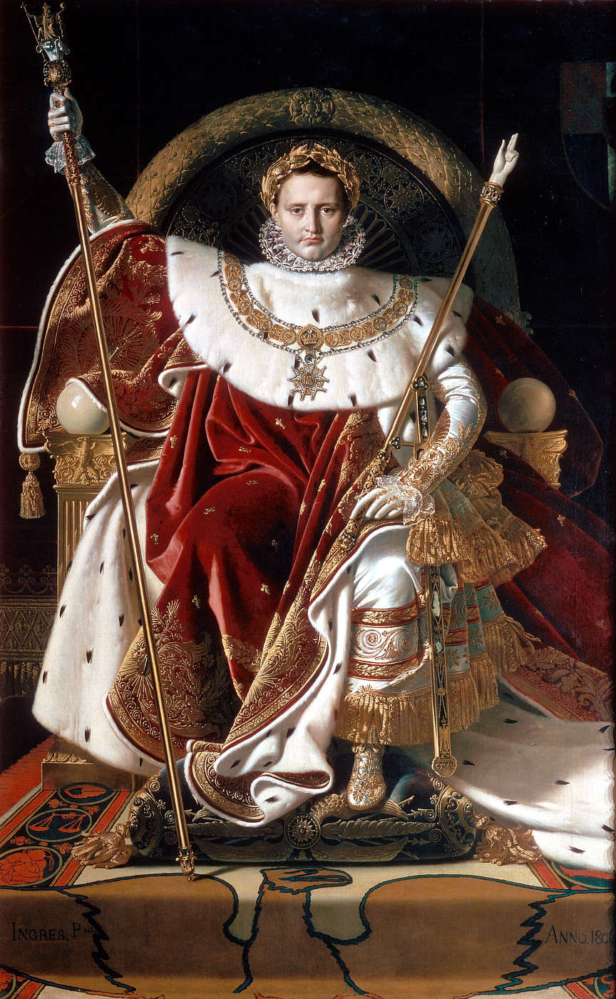 Жан Огюст Доминик Энгр. Портрет Наполеона I