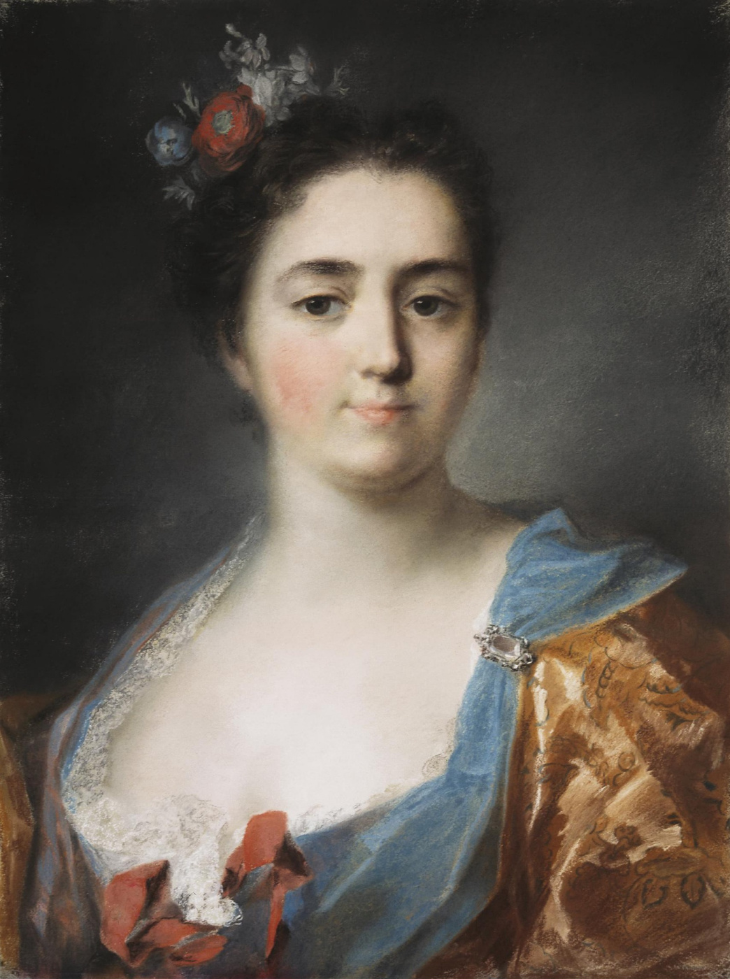 Rosalba Carriera (Carrera). Portrait of a young lady