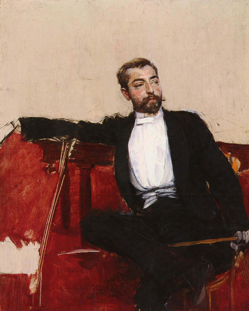 Giovanni Boldini. Portrait of John Singer Sargent