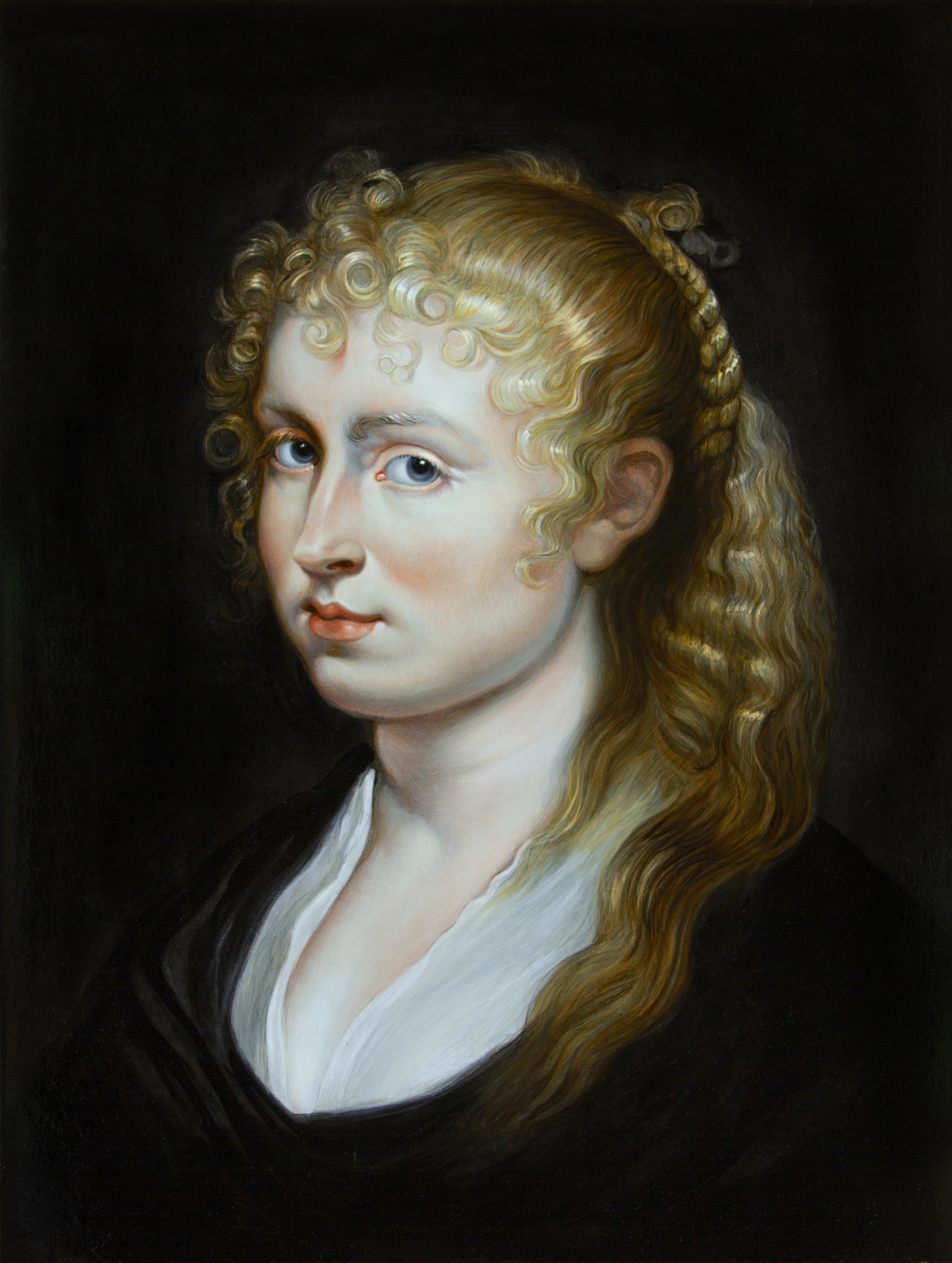 Sushienok64 @ mail.ru Mikhailovich Sushenok Igor. Portrait of a Girl. Copy from a work by P. Rubens