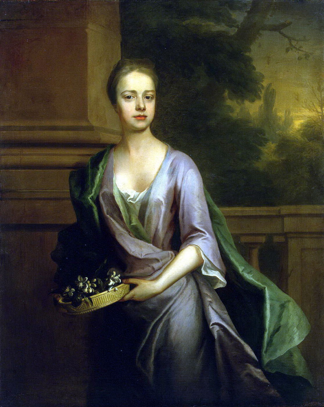 Mikael Dahl. Female portrait