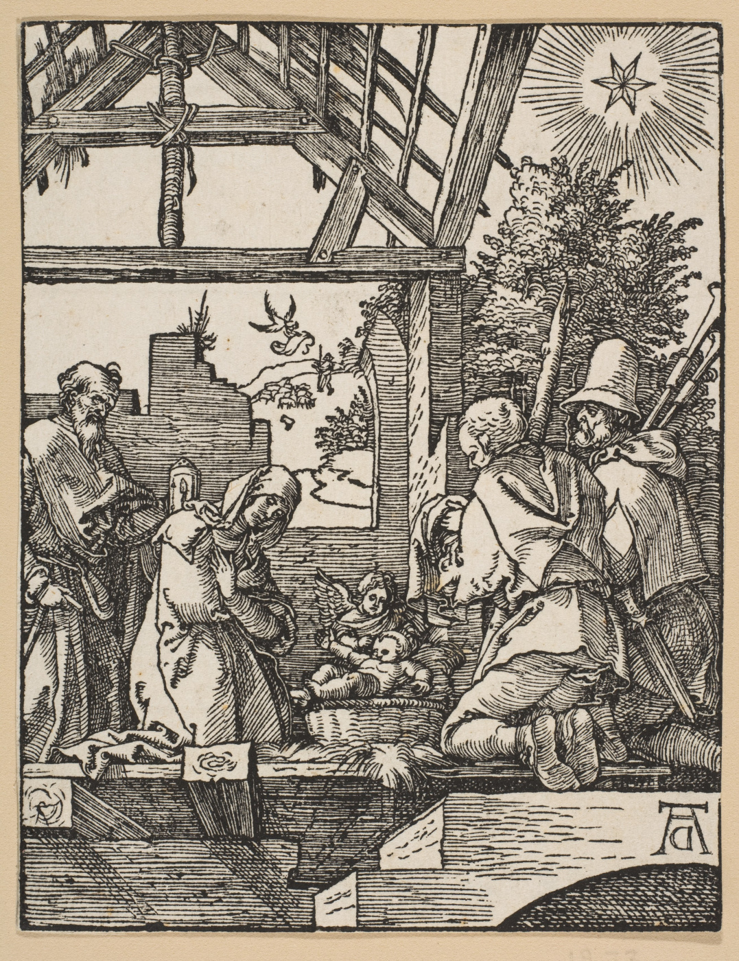 Albrecht Dürer. The Birth Of Christ