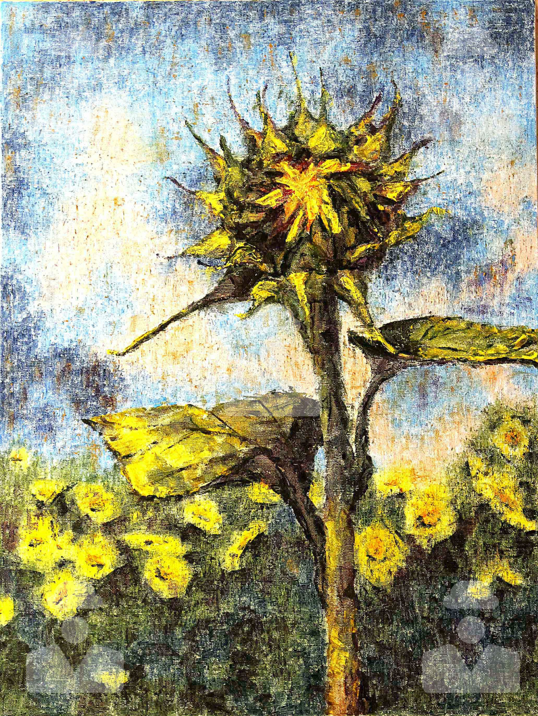 Maria Yurievna Fedotova. Sunflower