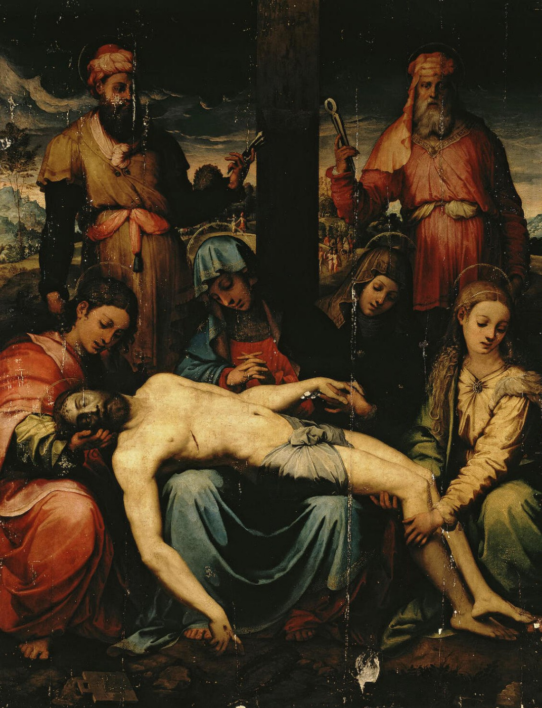 Perino del Vaga. Lamentation Of Christ