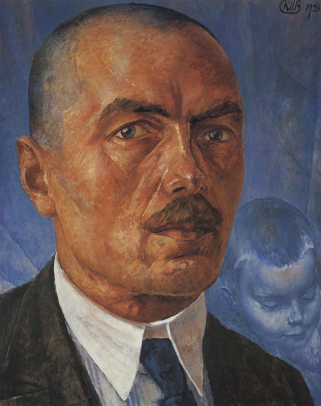 Kuzma Sergeevich Petrov-Vodkin. Self-portrait
