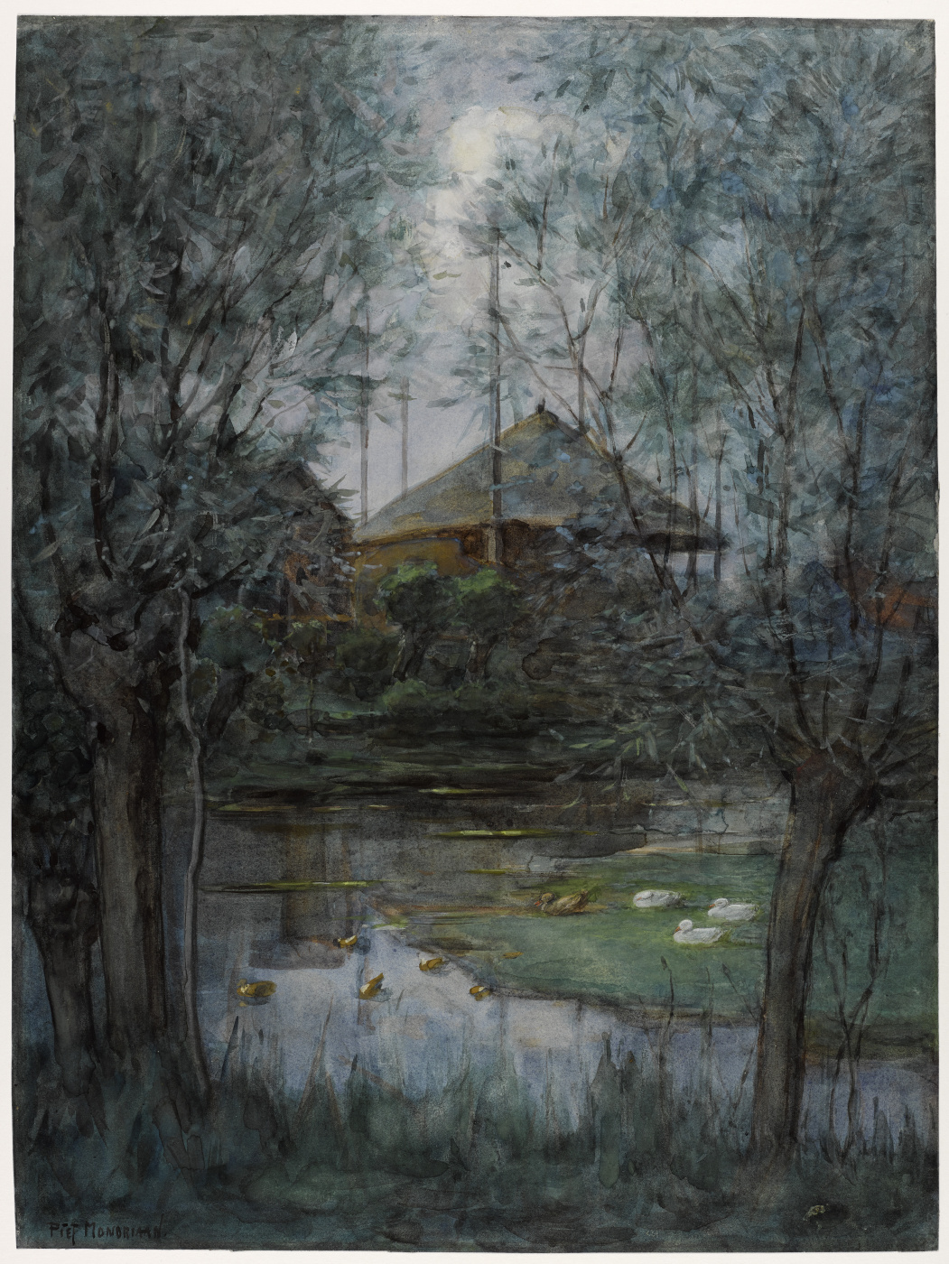Piet Mondrian. Landscape