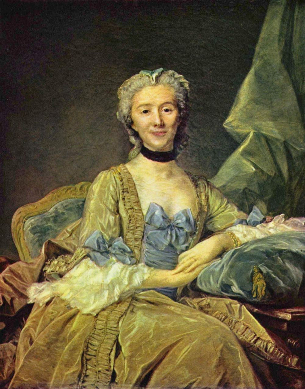 Jean-Baptiste Perronno Perrono. Portrait of Madame Archevil