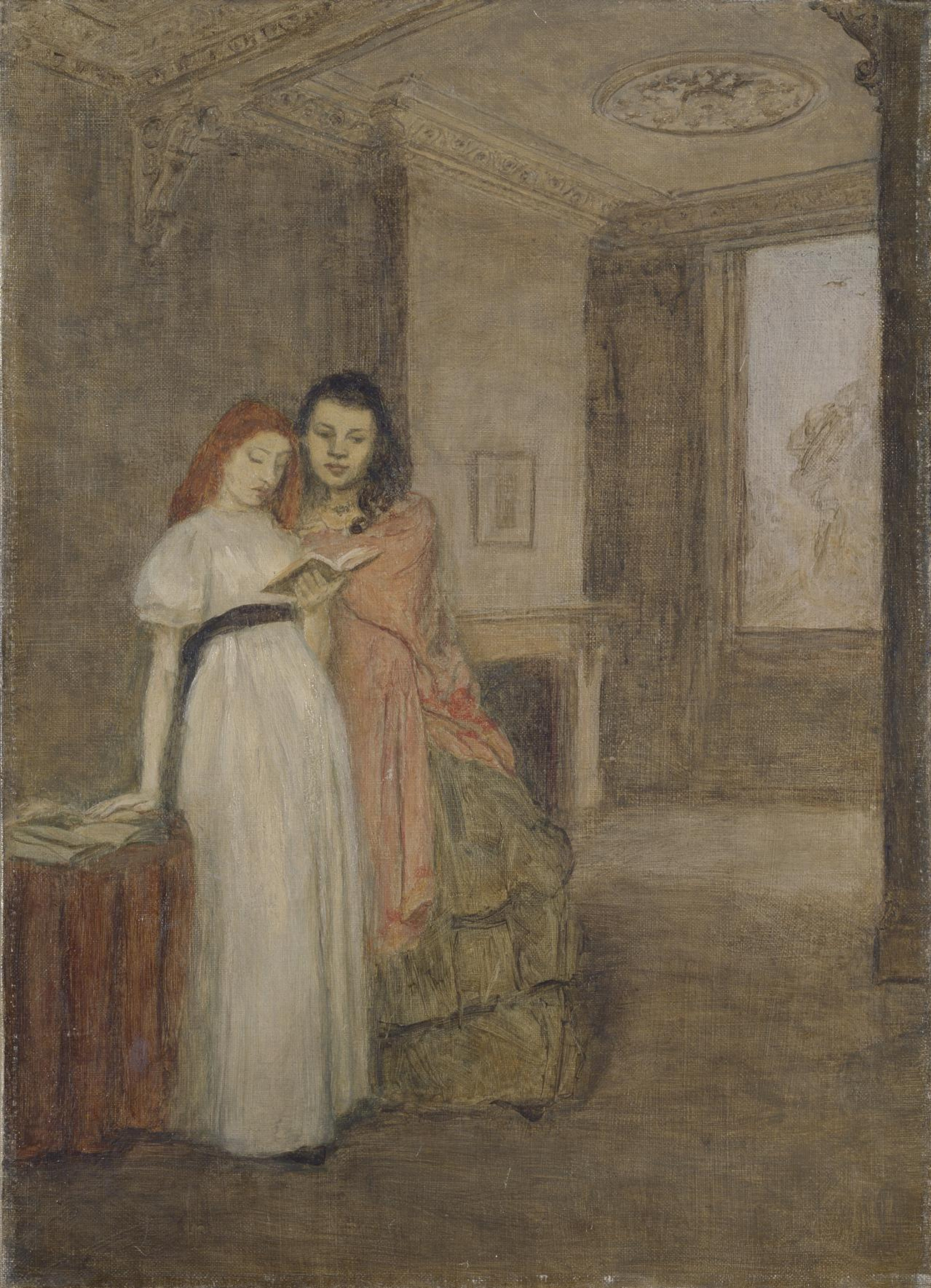 Gwen John, Interior with Figures, 1899, National Gallery of Victoria (NGV), Melbourne, Australia