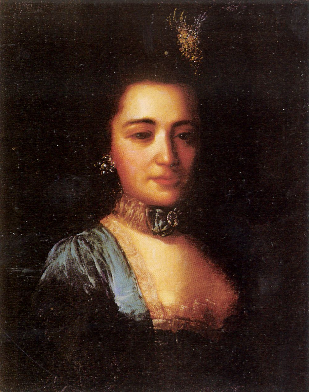 Fedor Stepanovich Rokotov. Portrait of Princess Praskovia Ivanovna Galitzine