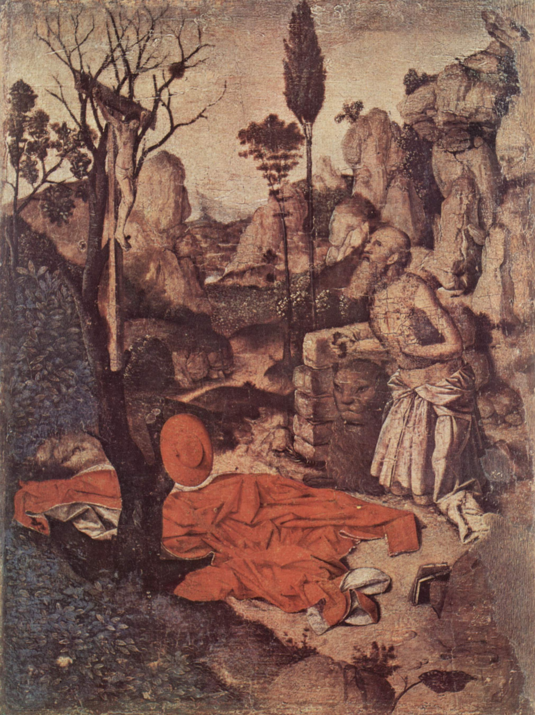 Antonello da Messina. The Penitent Jerome