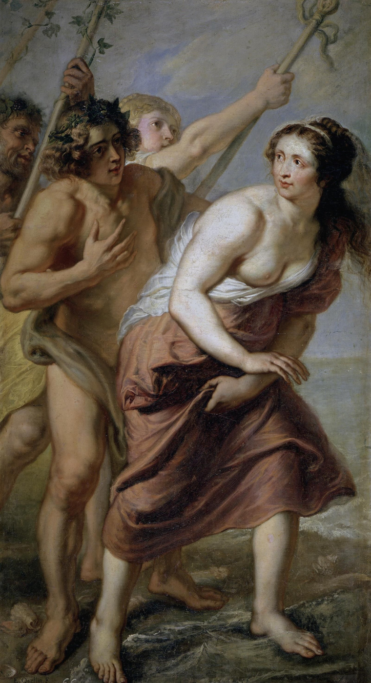 Erasmus Quellin the Younger. Bacchus and Ariadne